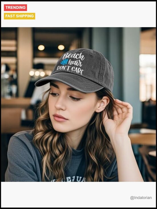 Adjustable Classic Washed Distressed Baseball Hat Funny Cap main image 6